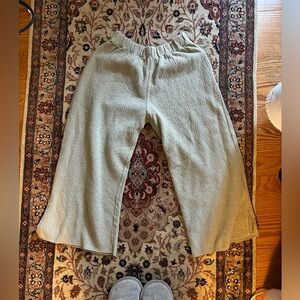 Margaret Winters New York 100% Cotton Knit Cropped Pants
